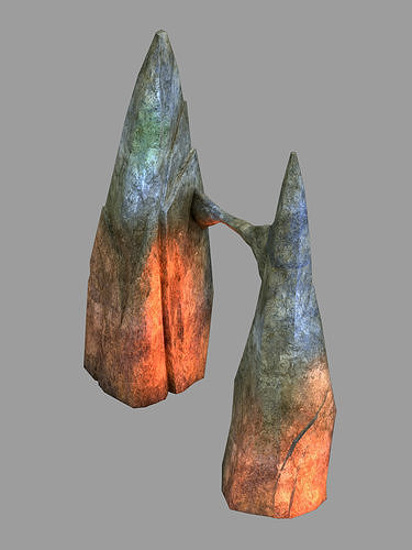 Lava Hell - Stone Tooth 31 3D model