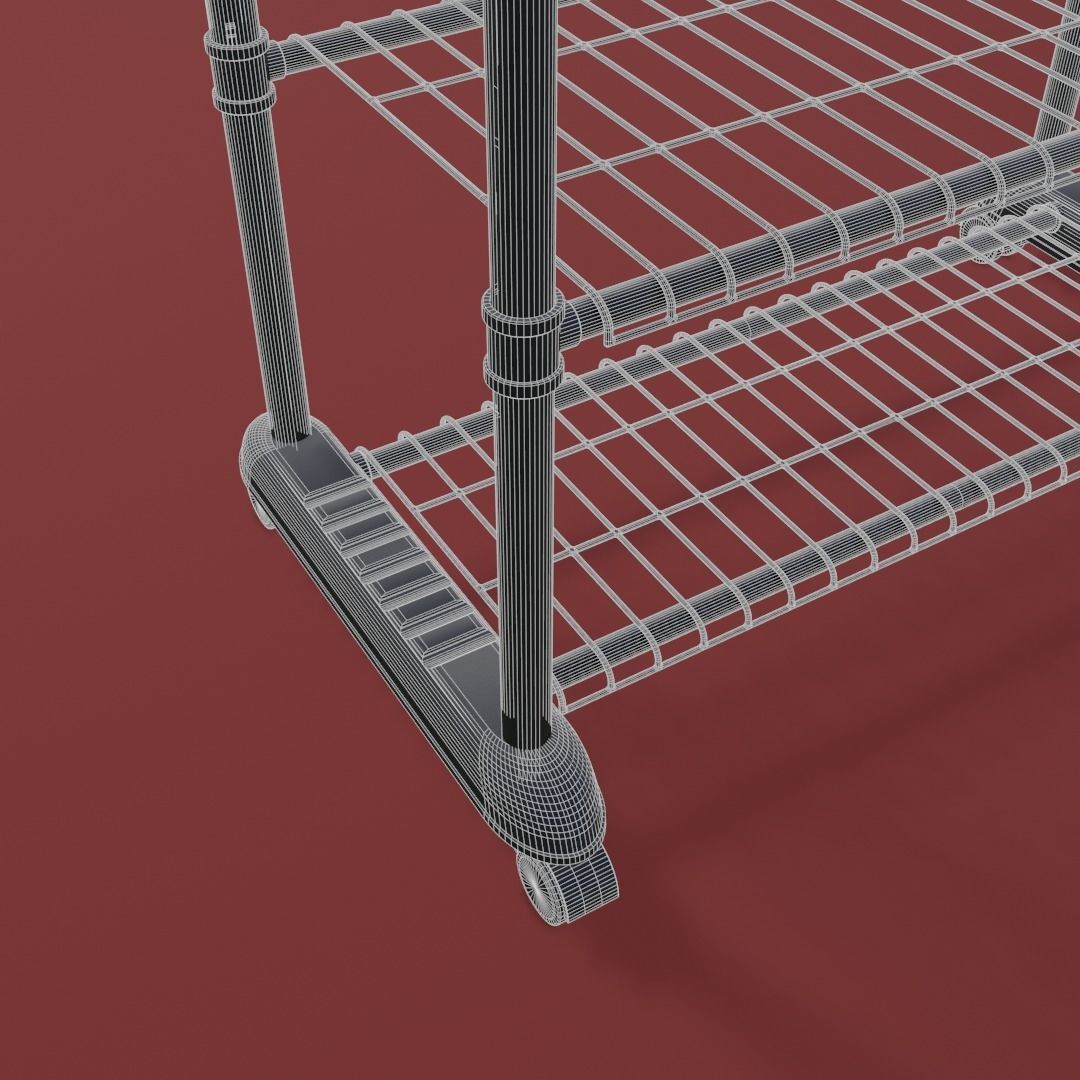 Clothes Hanger Nova II Bis Signal Free 3D model_11