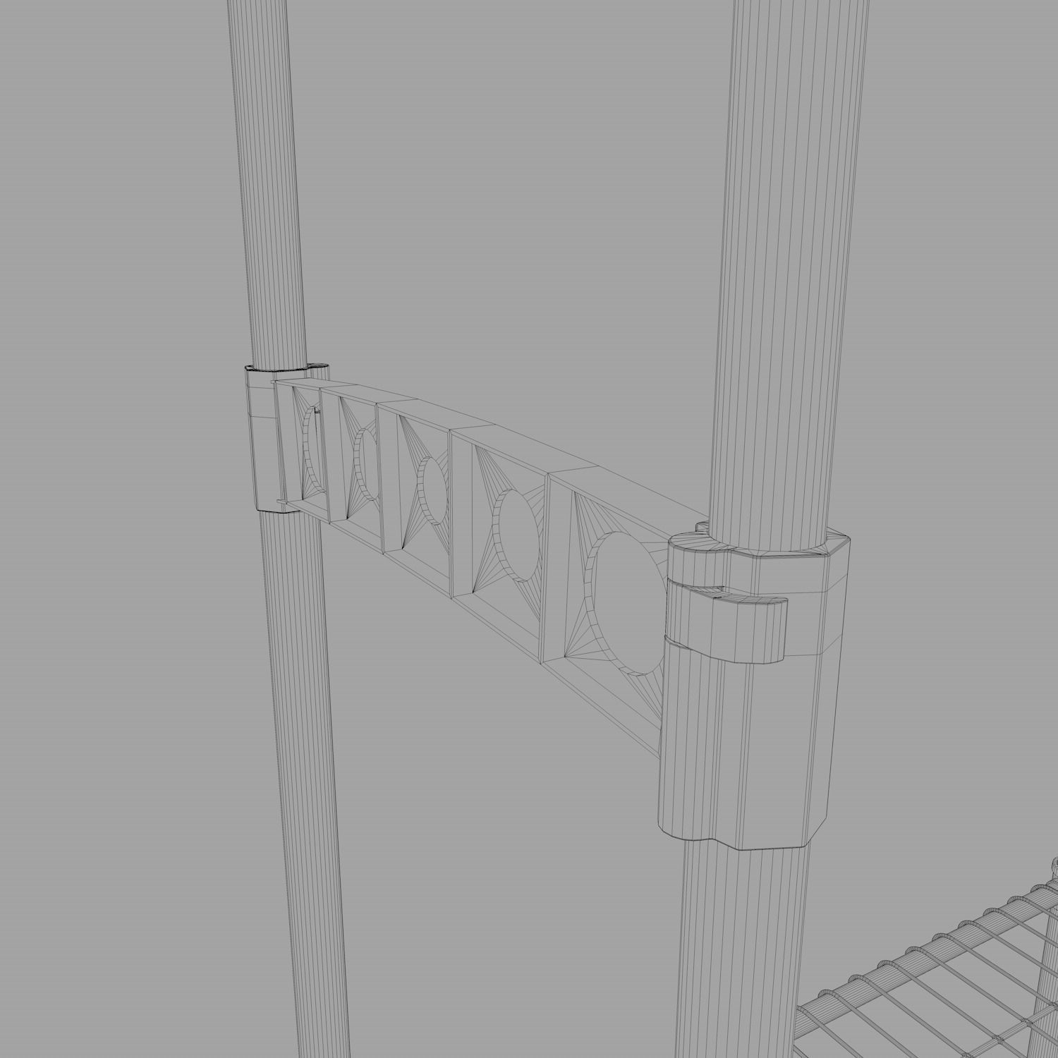 Clothes Hanger Nova II Bis Signal Free 3D model_16