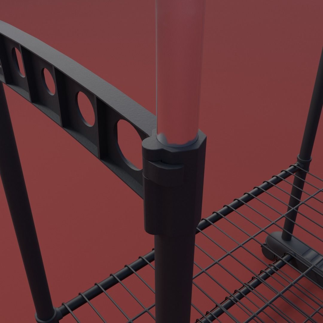 Clothes Hanger Nova II Bis Signal Free 3D model_5