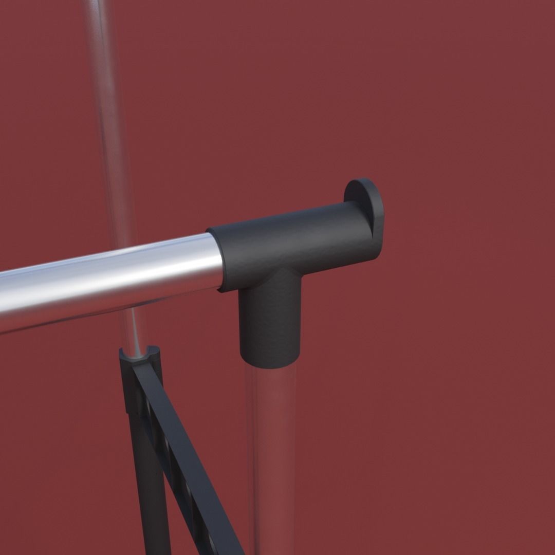 Clothes Hanger Nova II Bis Signal Free 3D model_4