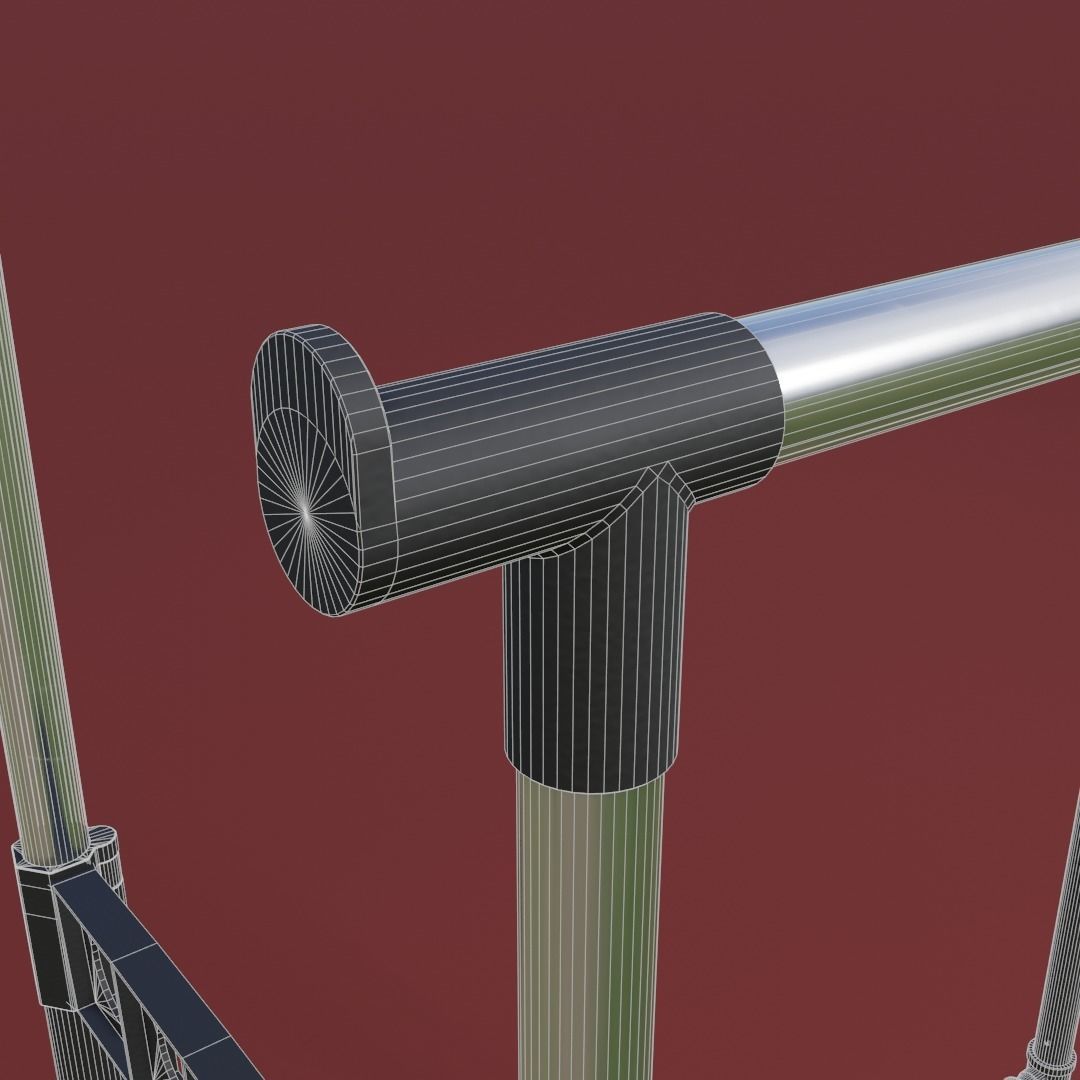 Clothes Hanger Nova II Bis Signal Free 3D model_12