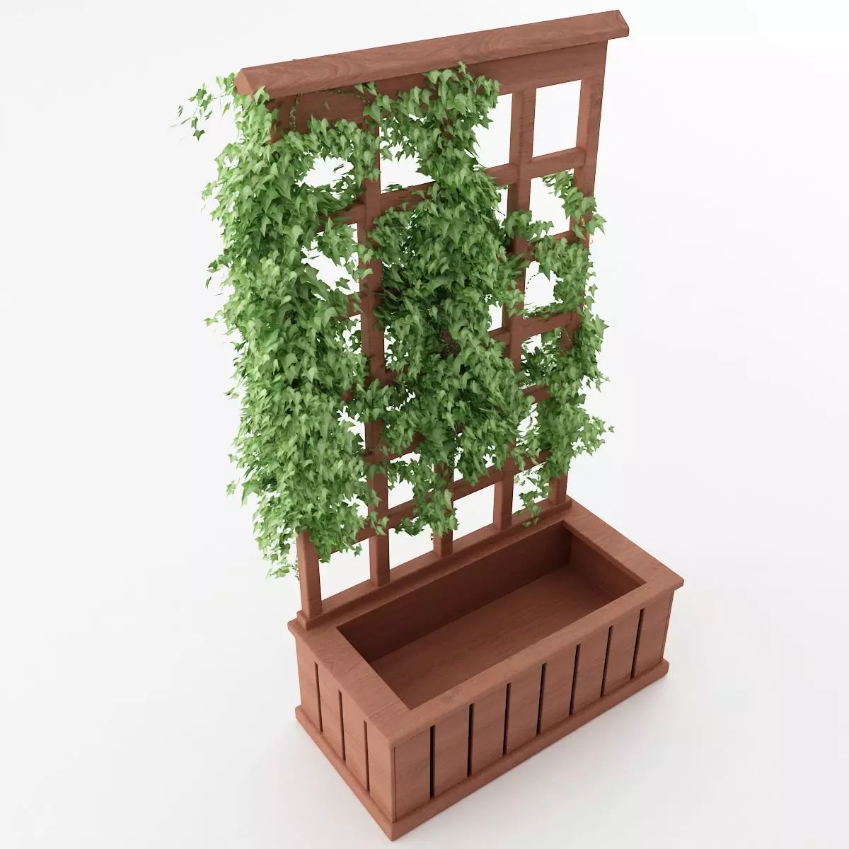 Trellis Planter 3D model_0