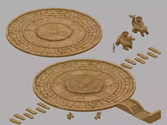 Desert Palace - Site - Camel