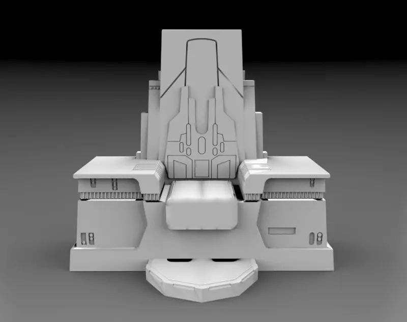 STAR WARS SNOKE THRONE 3D model_0
