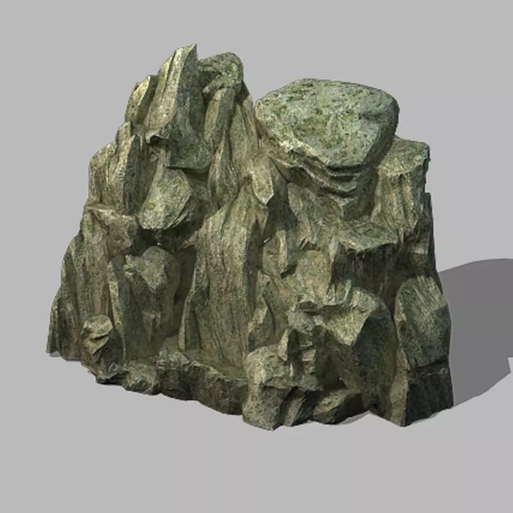 Mountain - Stone 311 3D model_0