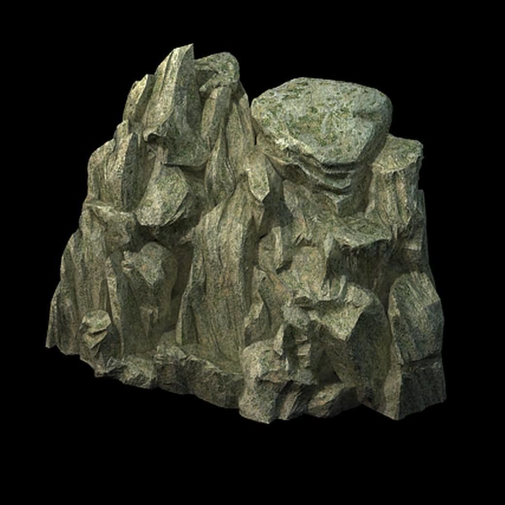 Mountain - Stone 311 3D model_1