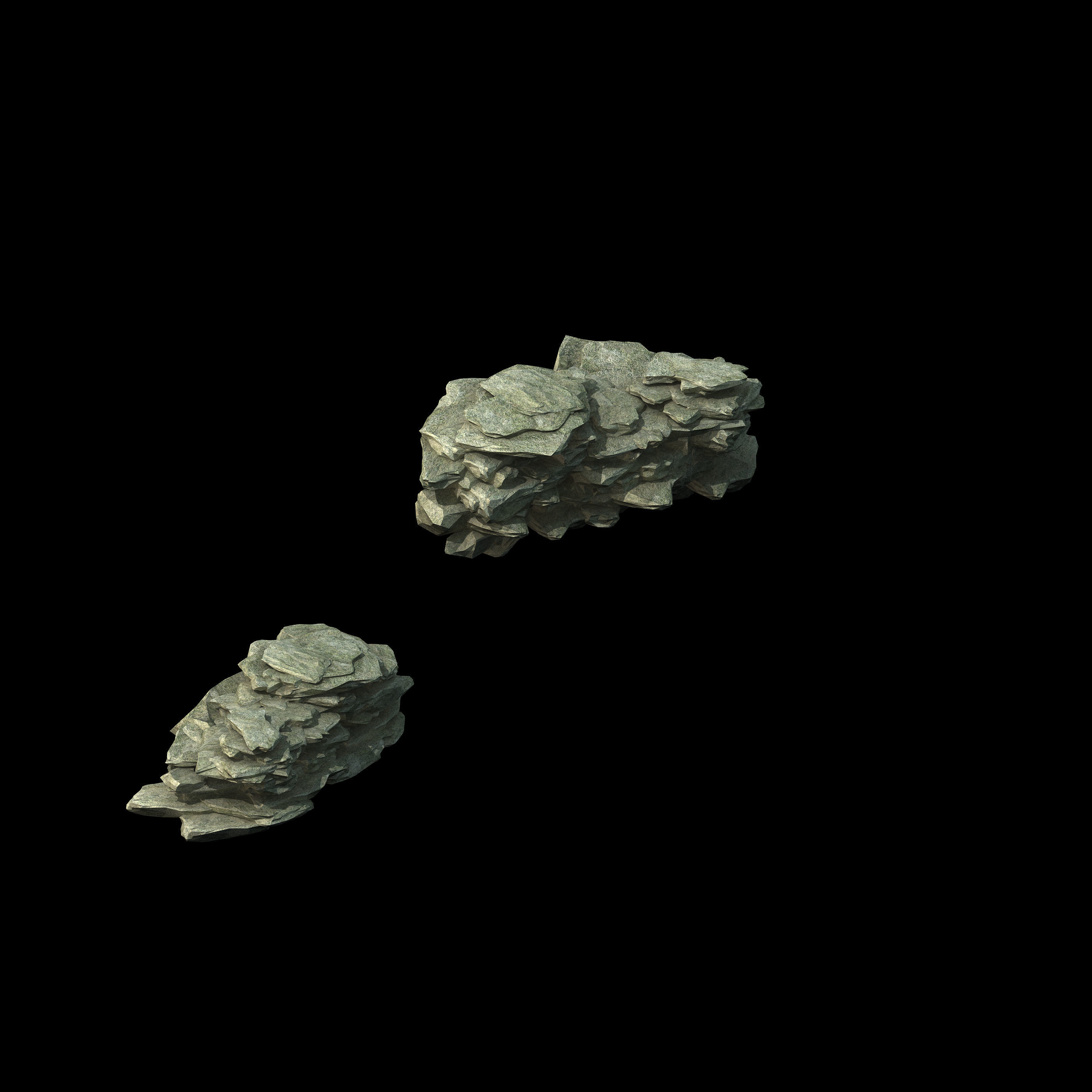 Mountain - Cliff - Stone 11 3D model_3