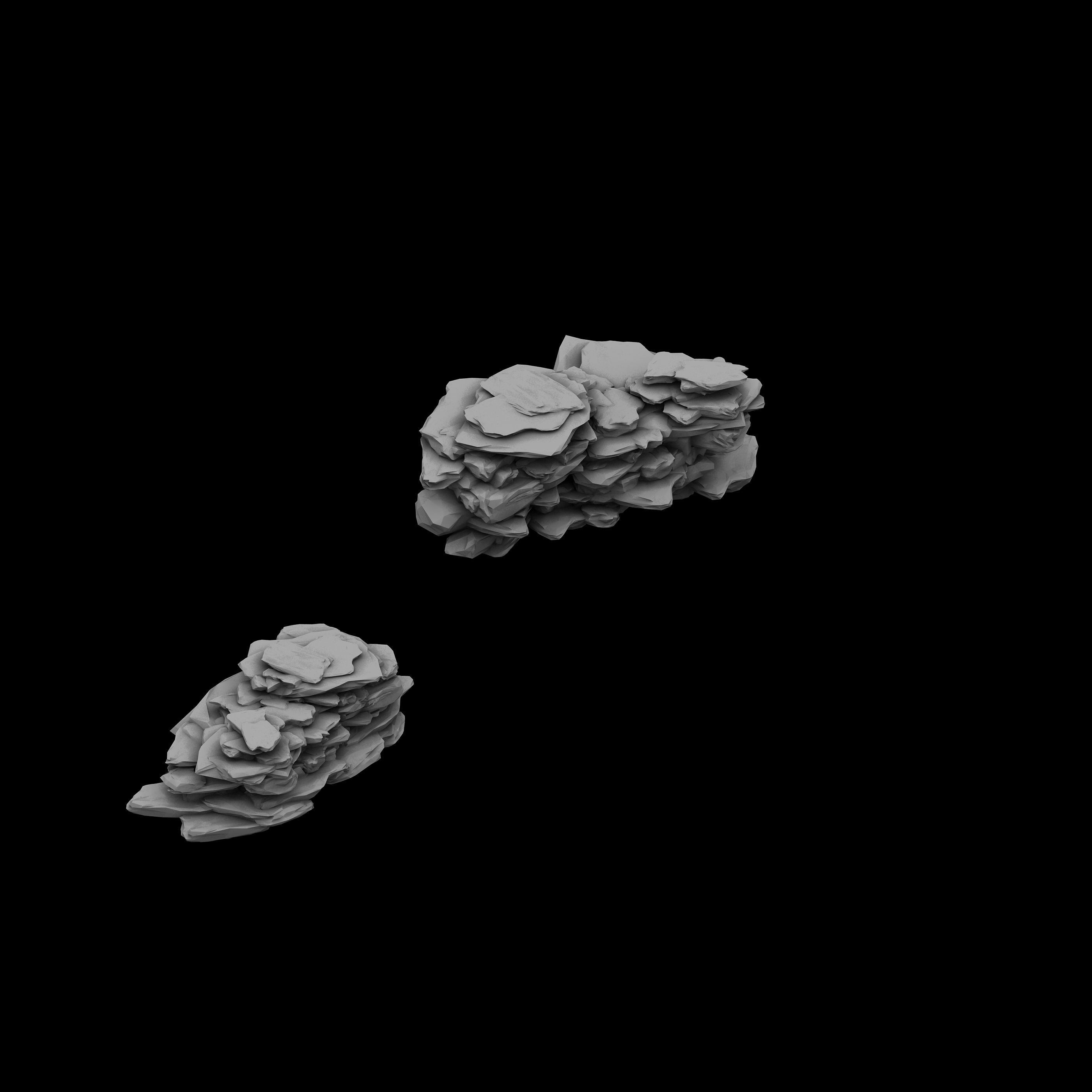 Mountain - Cliff - Stone 11 3D model_2