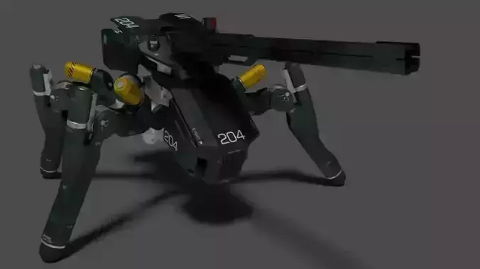 Spider Tank 3D model