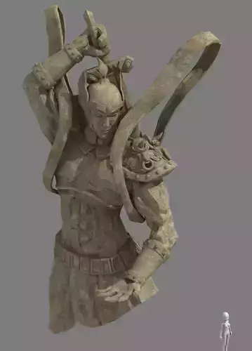 Mountain Sculpture - Stone Statue 06