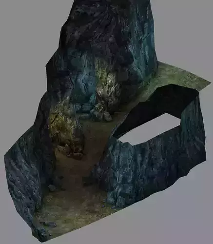 Inside the mountain - cave 01