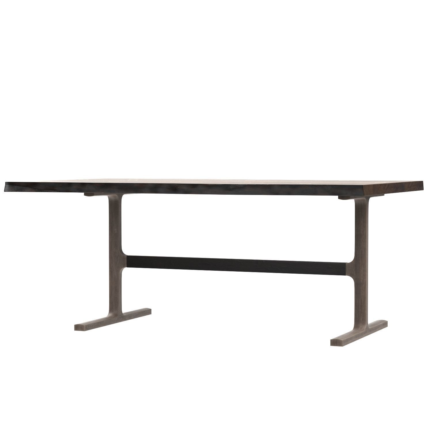 BRONZE SHAKER TABLE by Jeff Martin Joinery 3D model_4