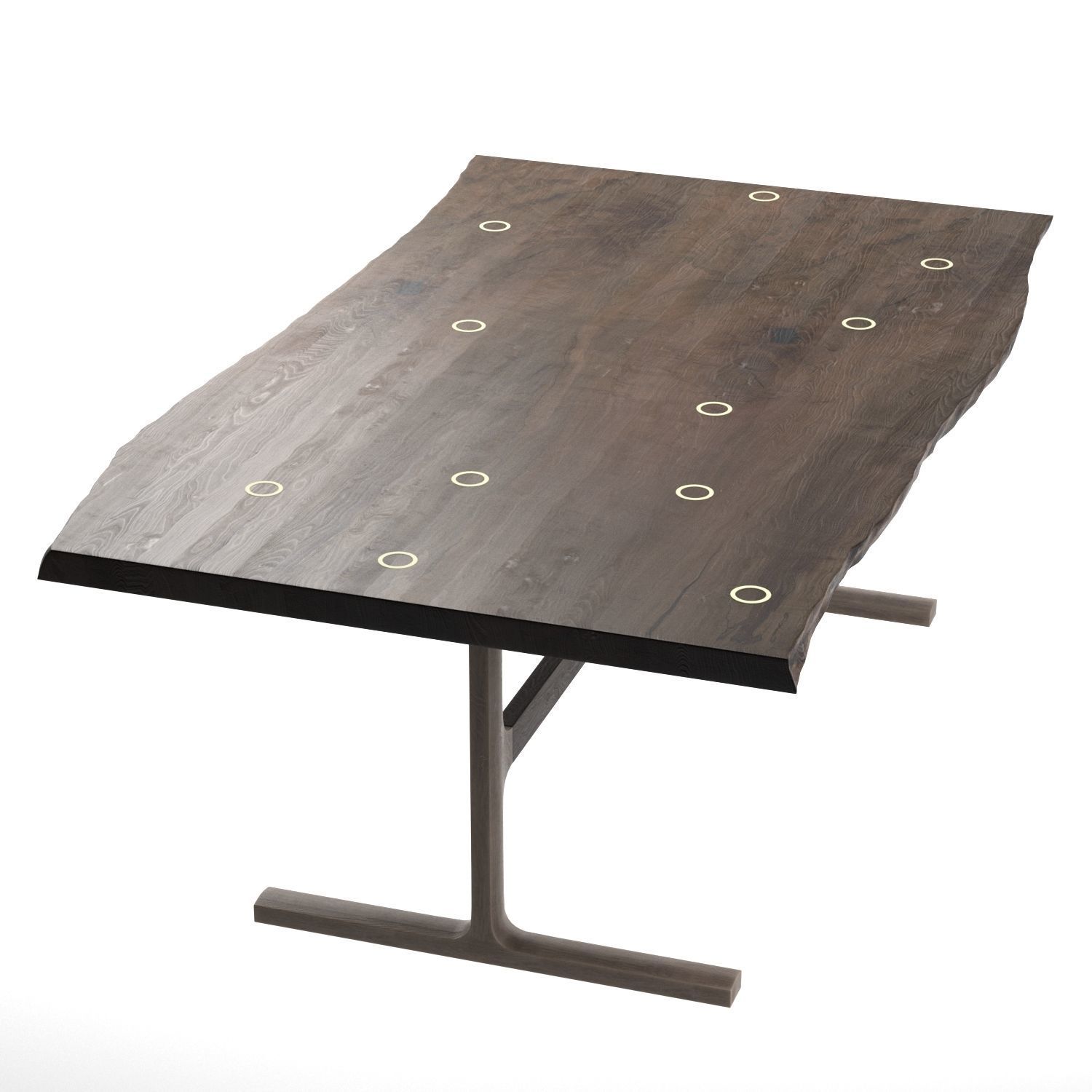 BRONZE SHAKER TABLE by Jeff Martin Joinery 3D model_2