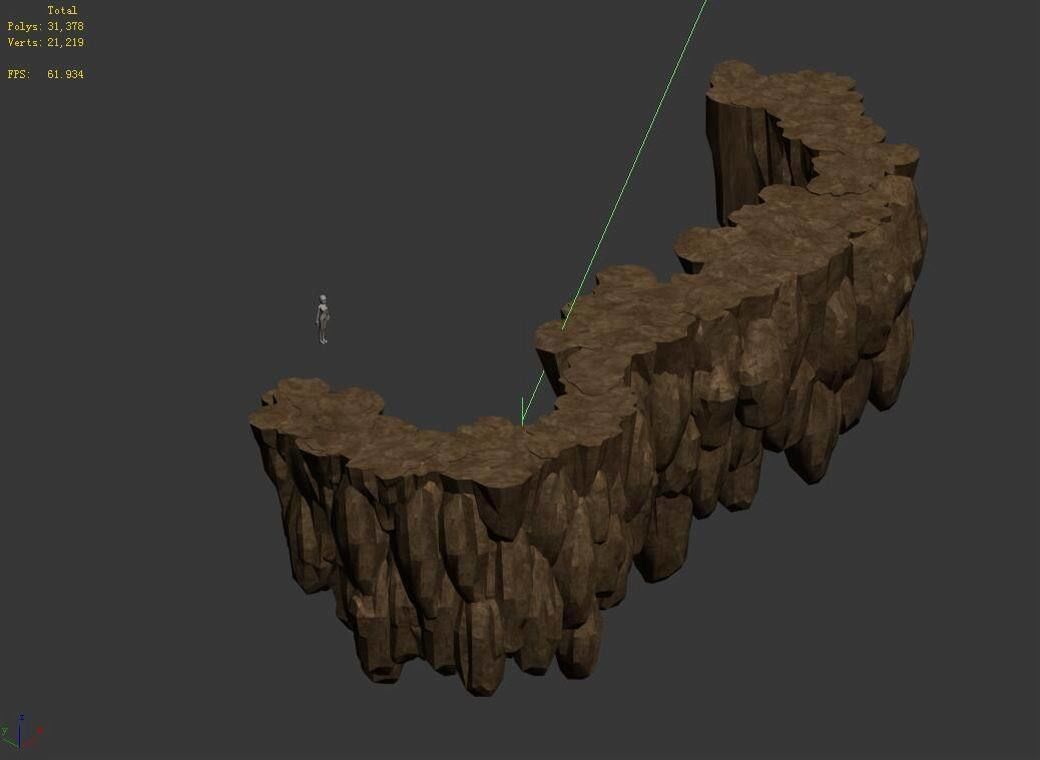 Mountain - Mountain Road - 03 3D model_3
