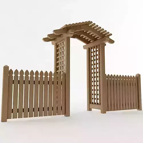 Arbor Trellis Style 4 3D model