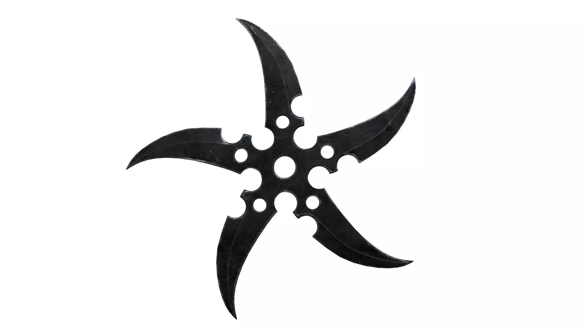 Ninja Shuriken 3D model_0
