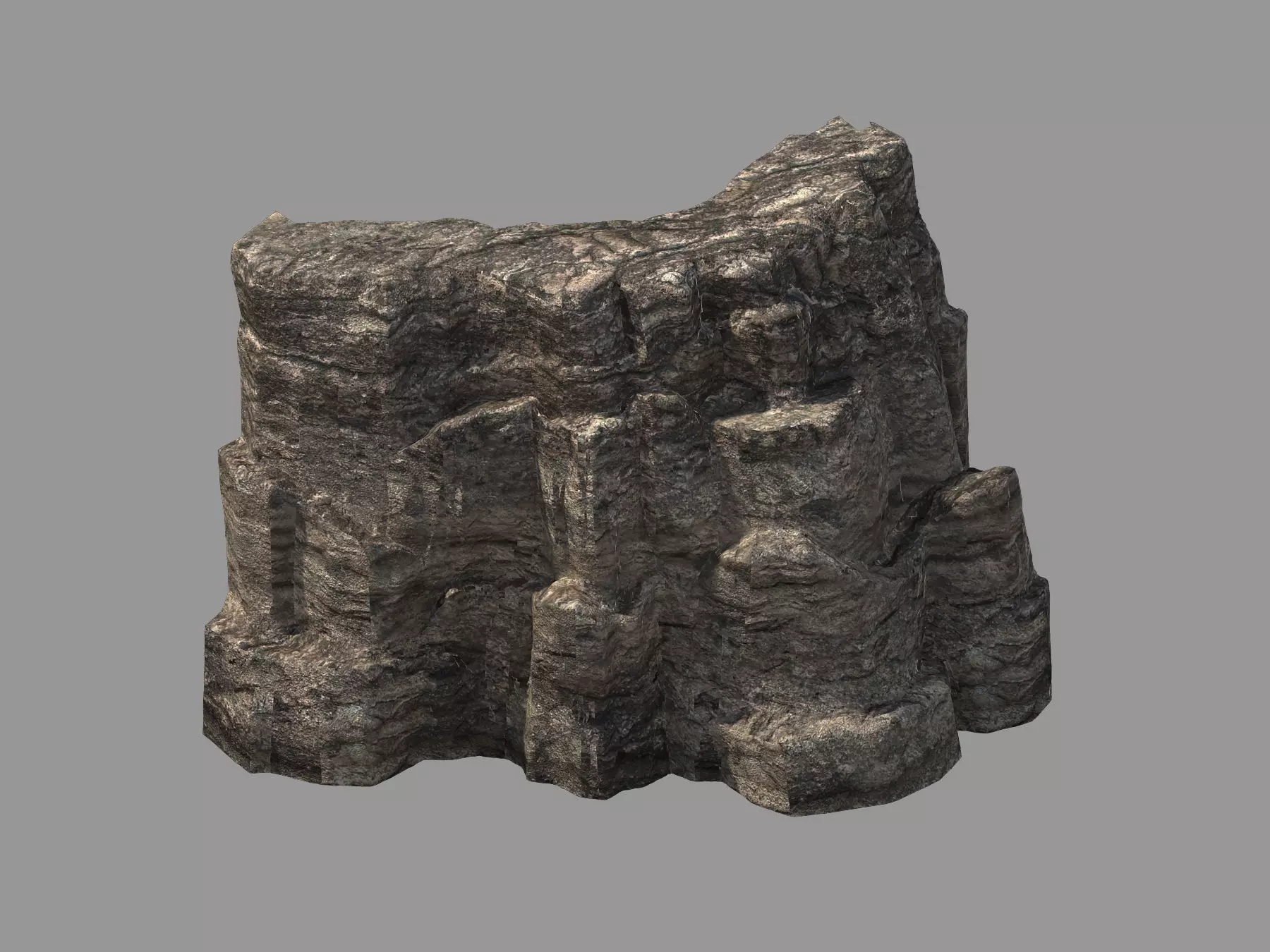 Mountain - Stone 37 3D model_0