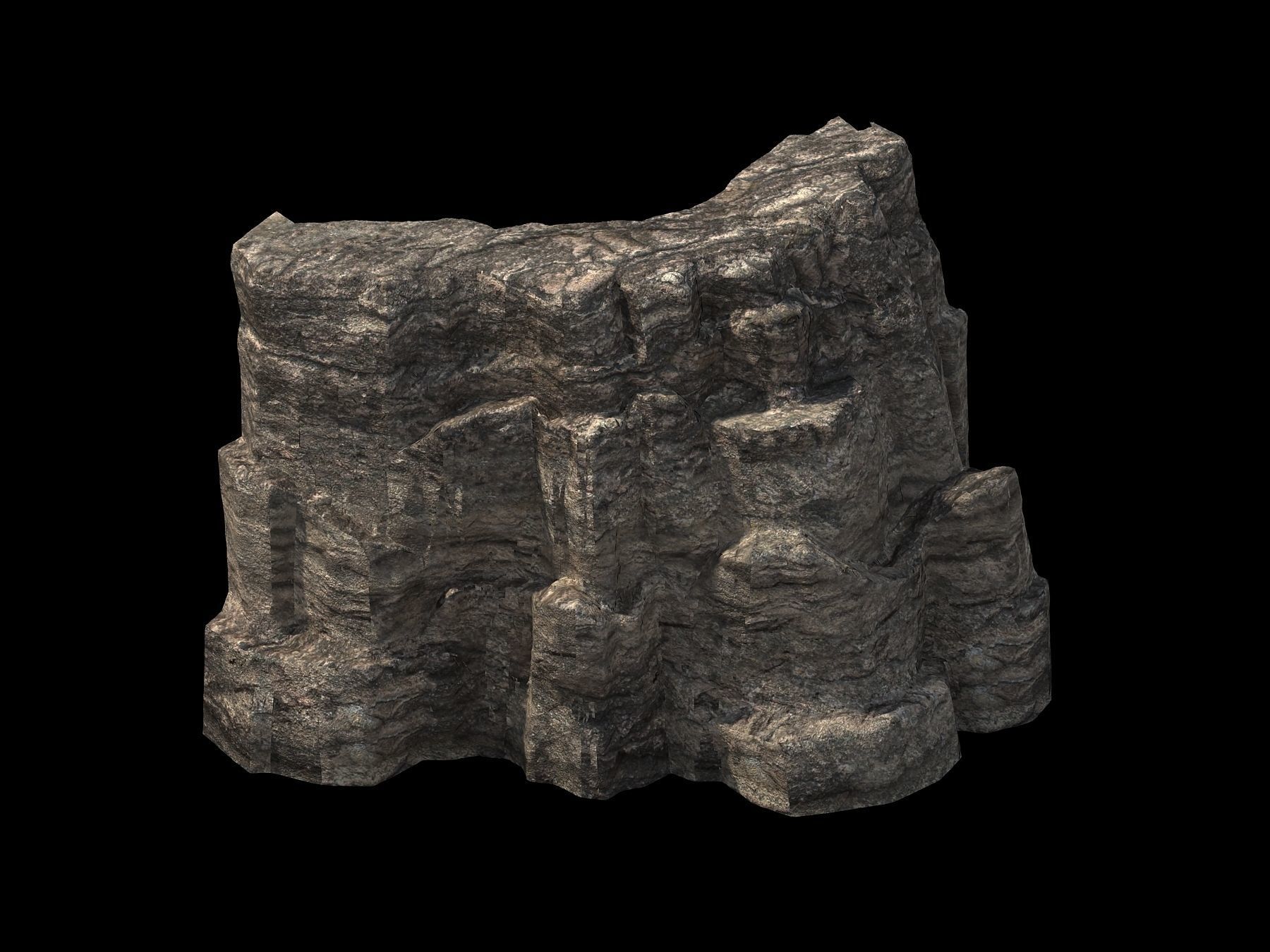 Mountain - Stone 37 3D model_1
