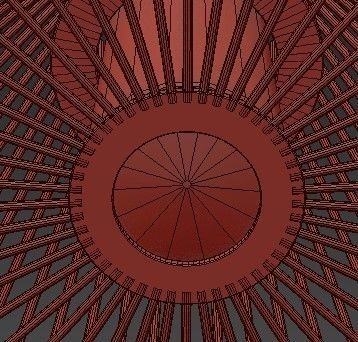 Golden Lighting Delhi 7Light Chrome Chandelier 3D model_5