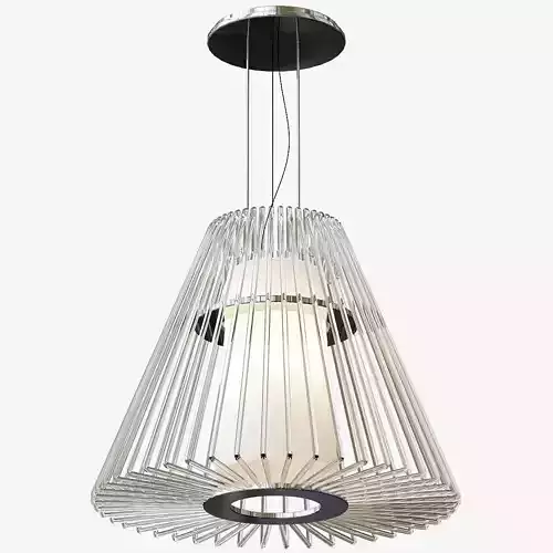 Golden Lighting Delhi 7Light Chrome Chandelier