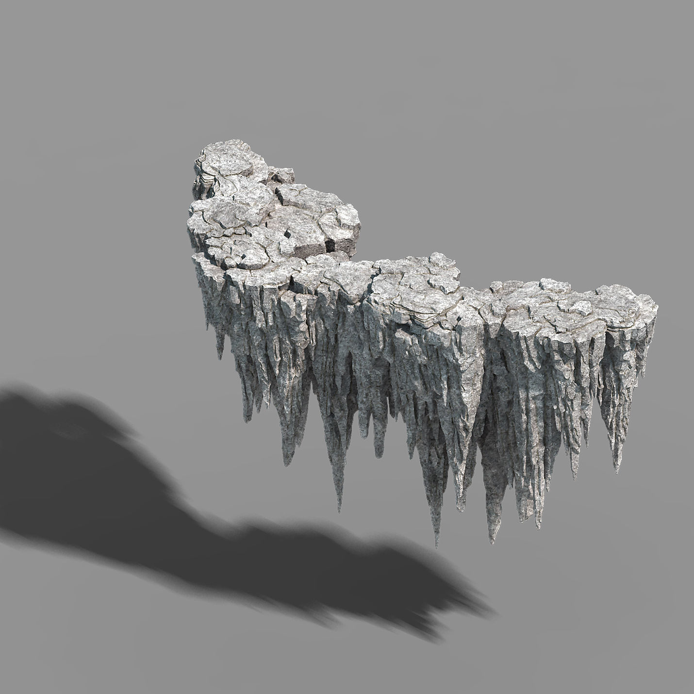 Mountain - Stone 38 3D model_5