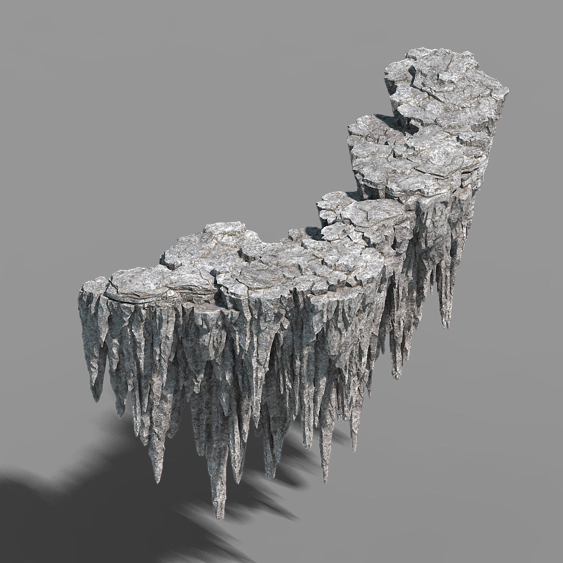 Mountain - Stone 38 3D model_2