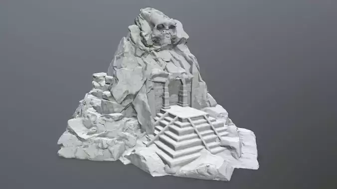 skull gate 3D print model