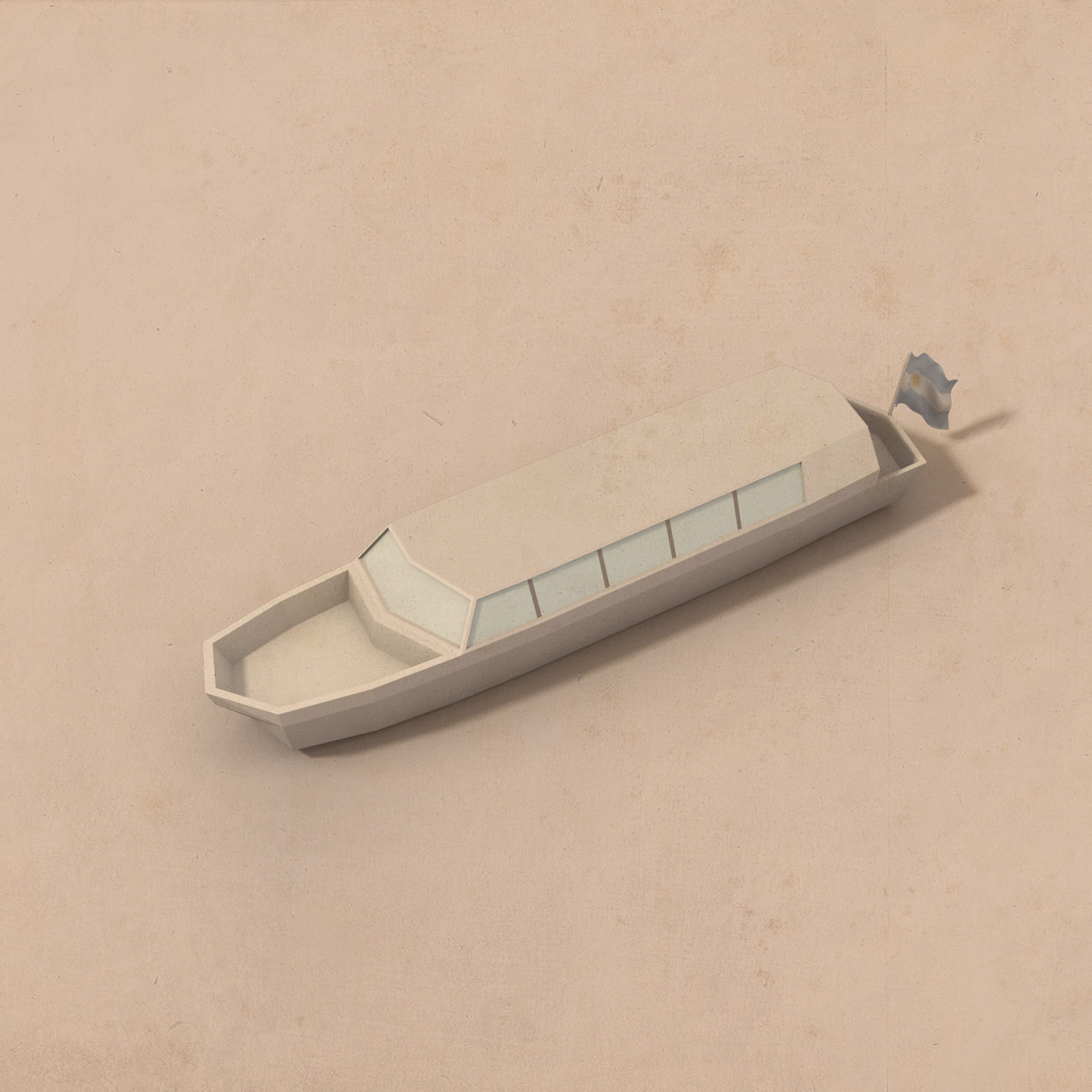 Pack of low poly Boats Low-poly 3D model_2