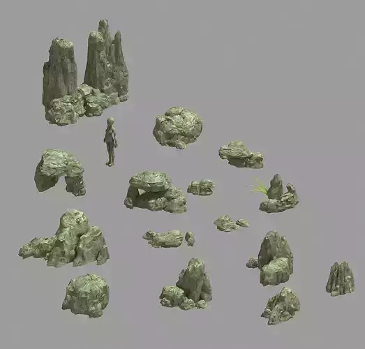 Mountain - Crushed Stone - Stone 23