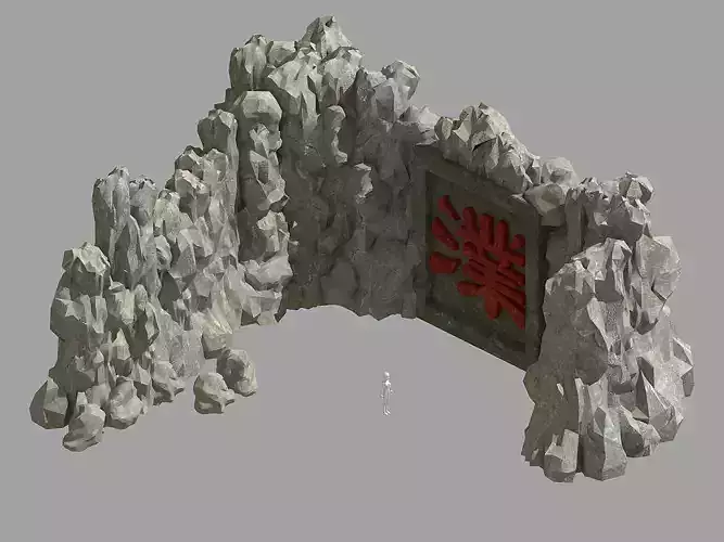 Mountain text - Sculpture 20