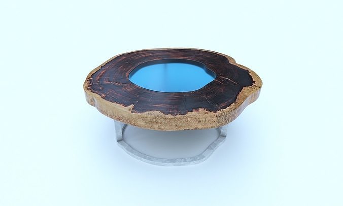 3D model Lacquered table 3D model