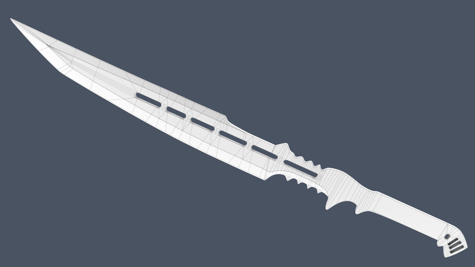Ninja Weapons Pack 3D model_69