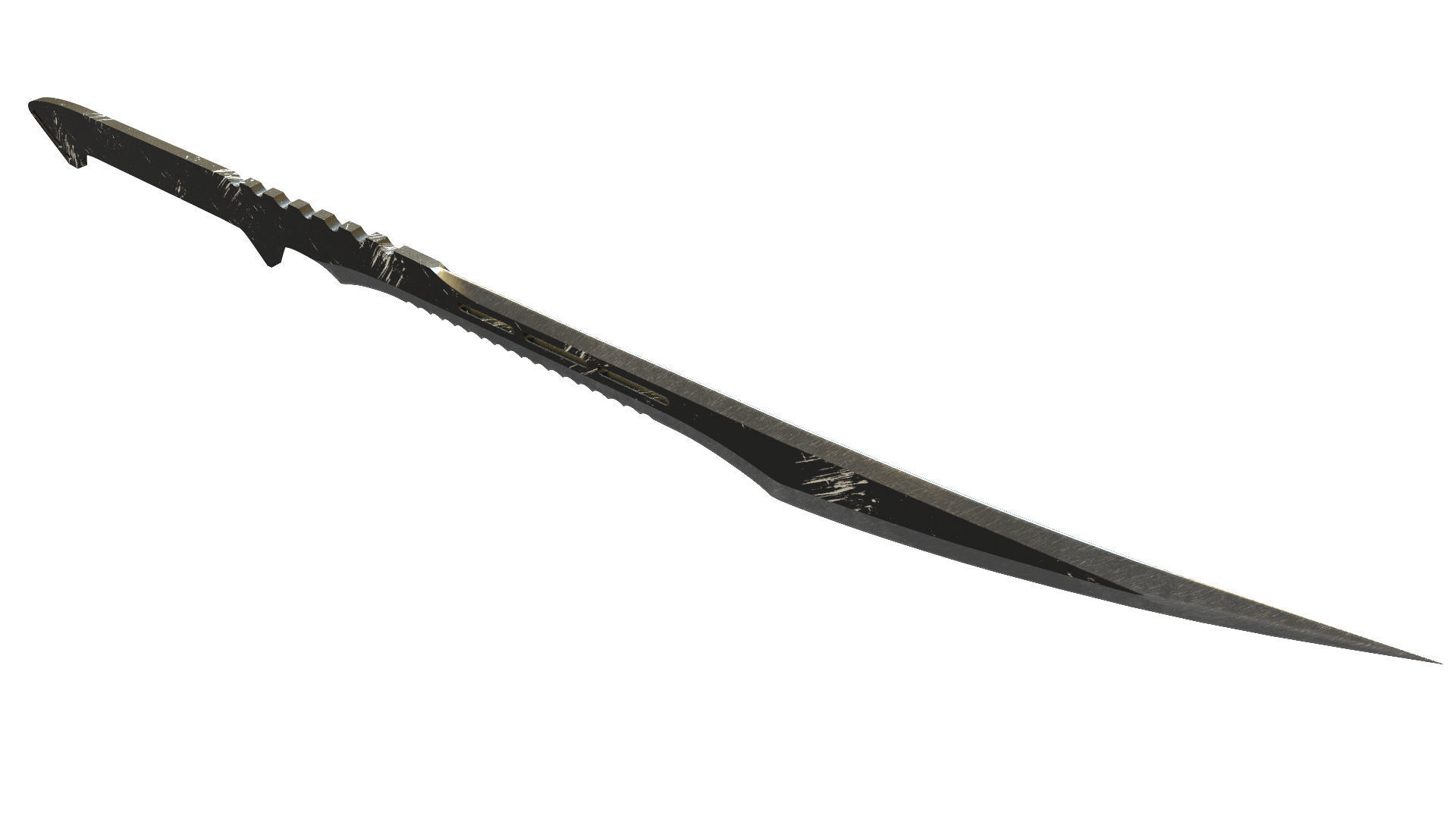 Ninja Weapons Pack 3D model_51