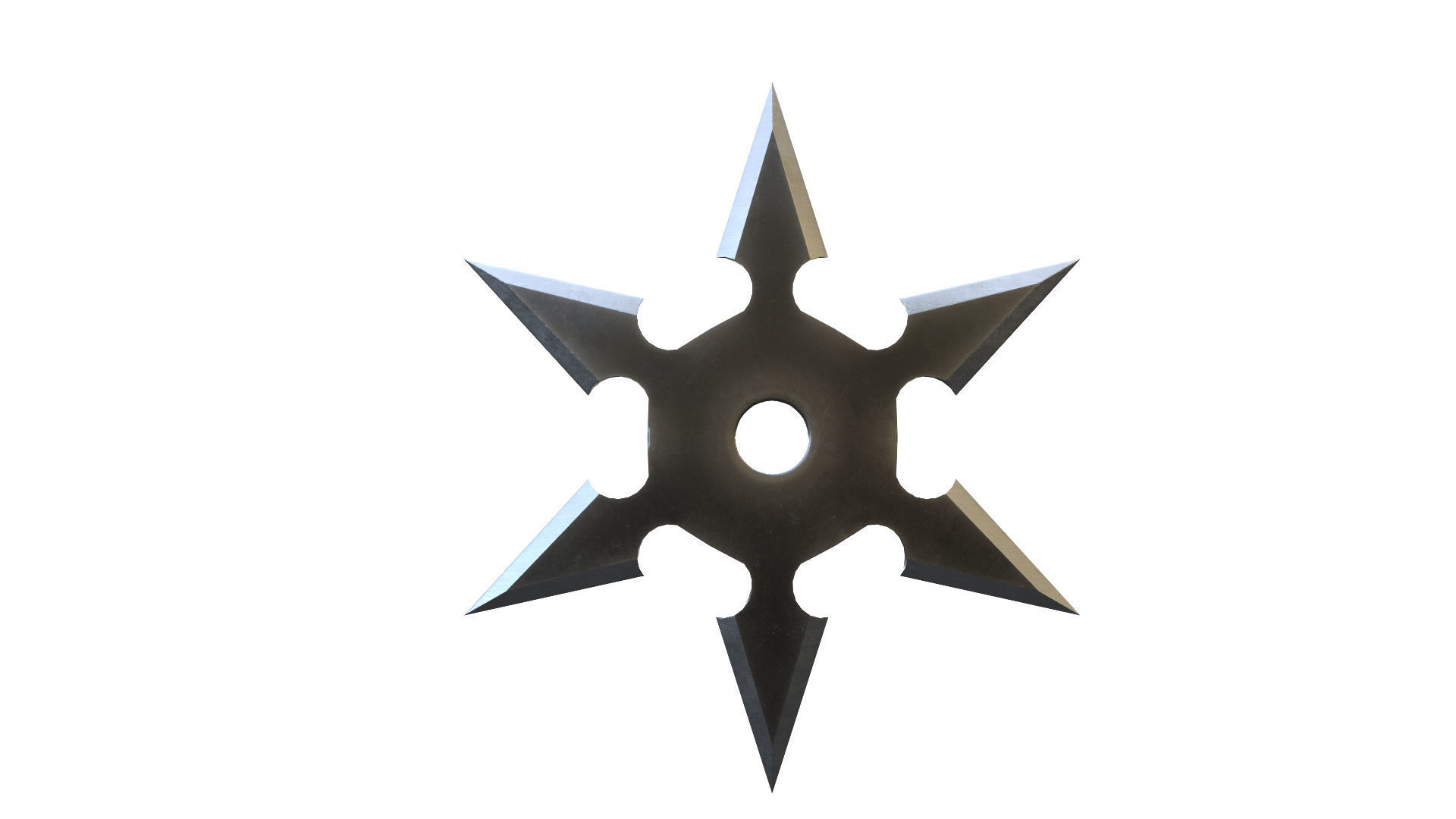 Ninja Weapons Pack 3D model_33