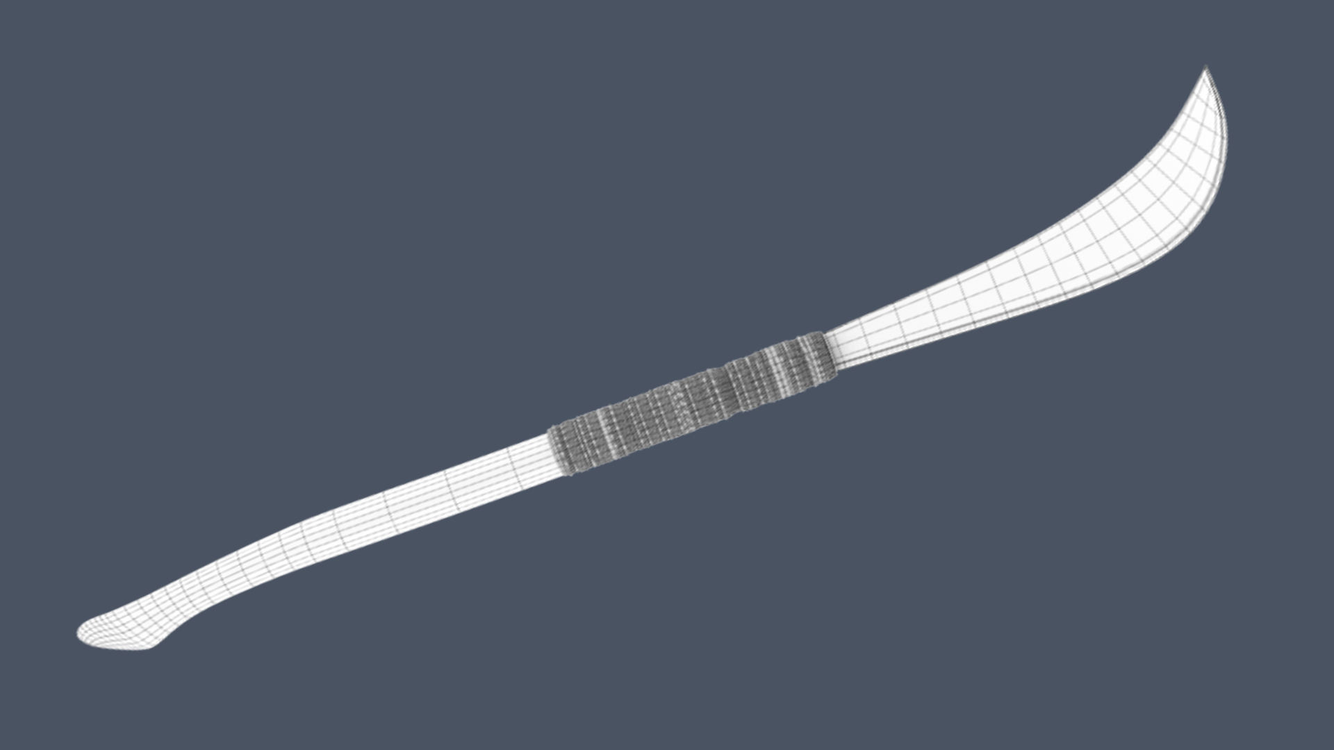 Ninja Weapons Pack 3D model_11