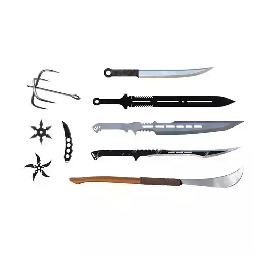 Ninja Weapons Pack