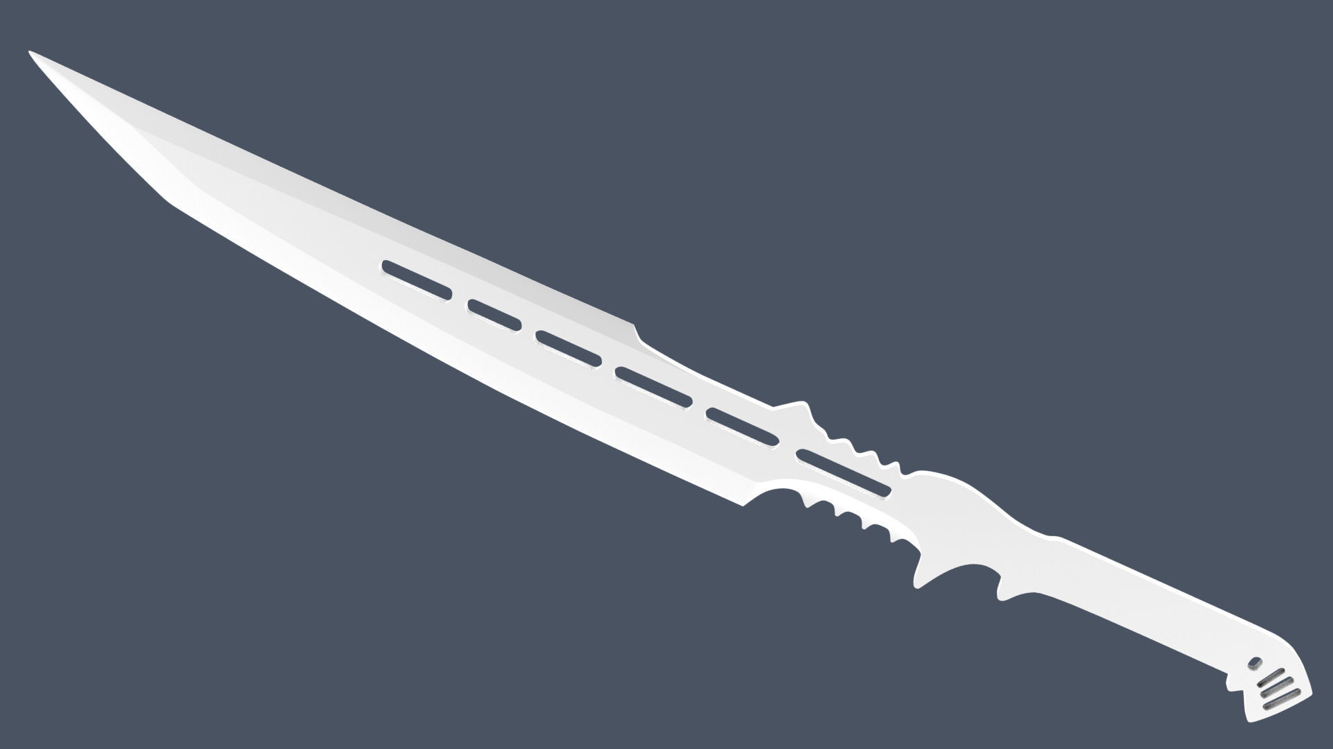 Ninja Weapons Pack 3D model_73