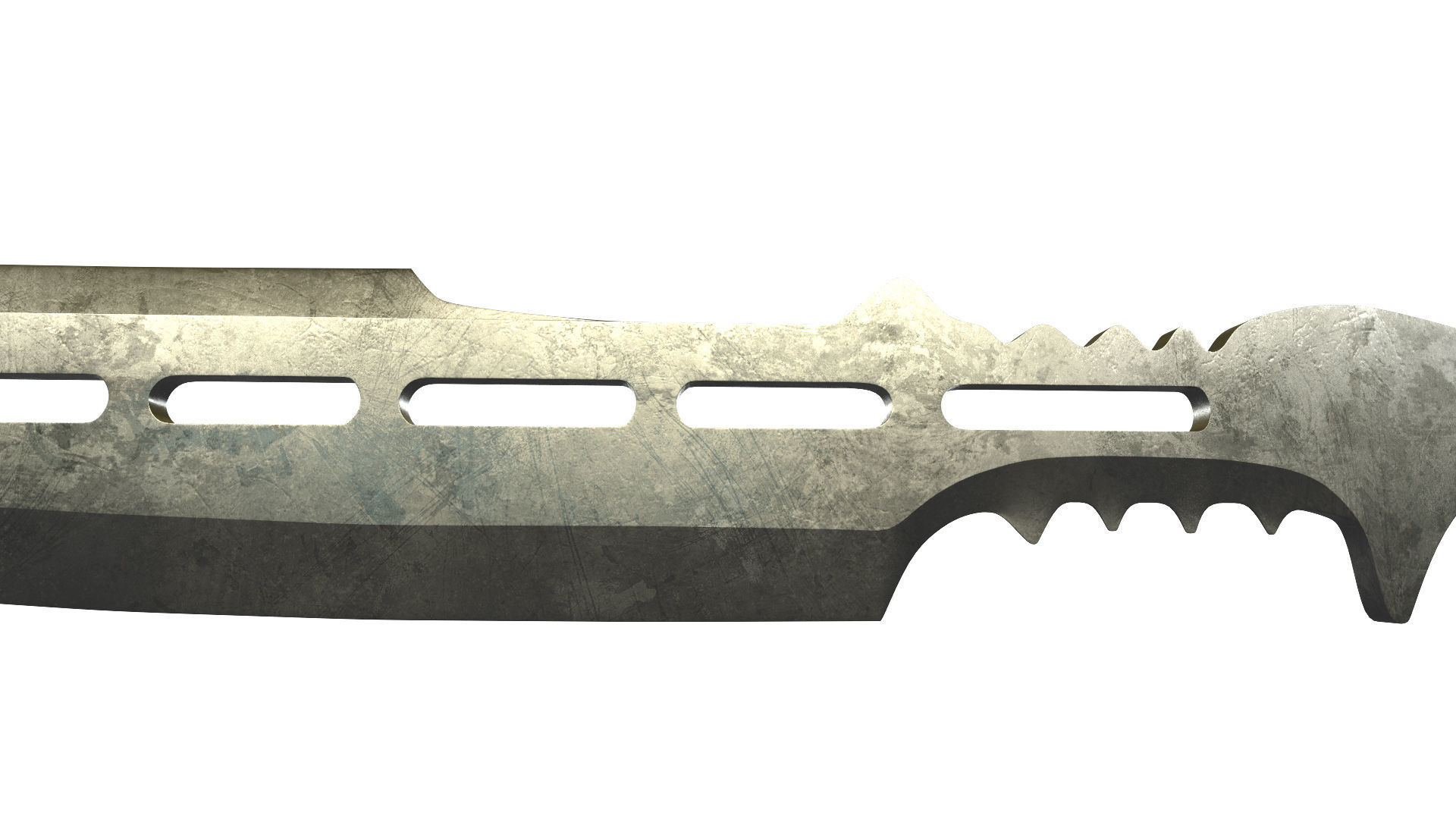 Ninja Weapons Pack 3D model_64