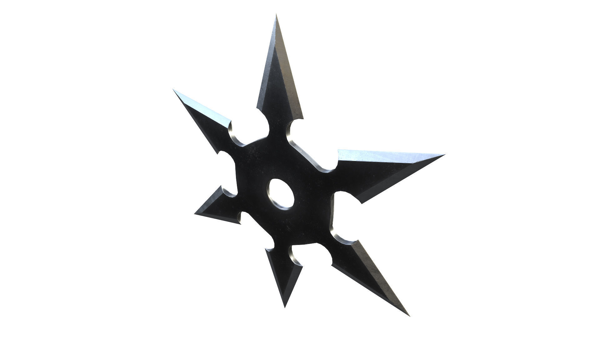 Ninja Weapons Pack 3D model_35