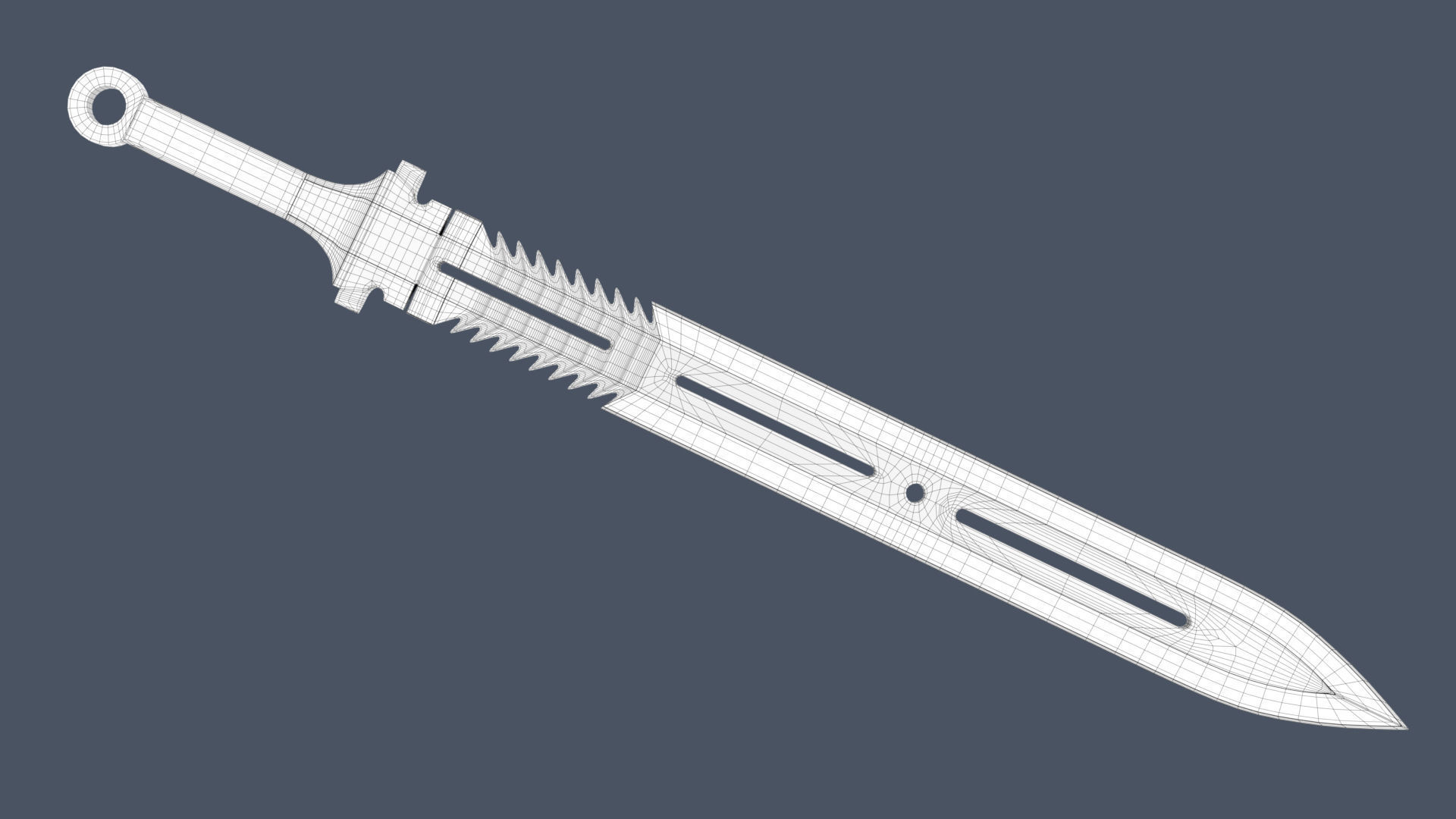 Ninja Weapons Pack 3D model_97