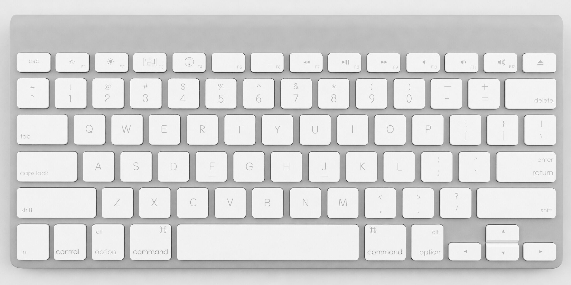 Apple Wireless Keyboard 3D model_3