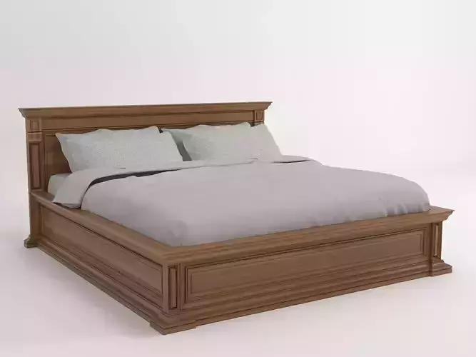 Woodden Bed