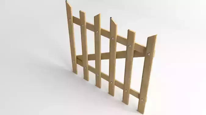 Fence Wooden 13