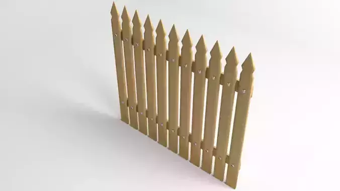 Fence Wooden 14
