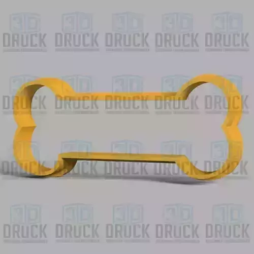 Bow Paw Patrol - Hueso Paw Patrol Cookie Cutter