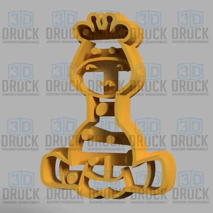 Giraffe - Jirafa Cookie Cutter 3D print model_0