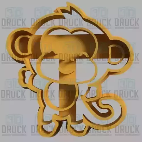 Monkey - Mono Cookie Cutter