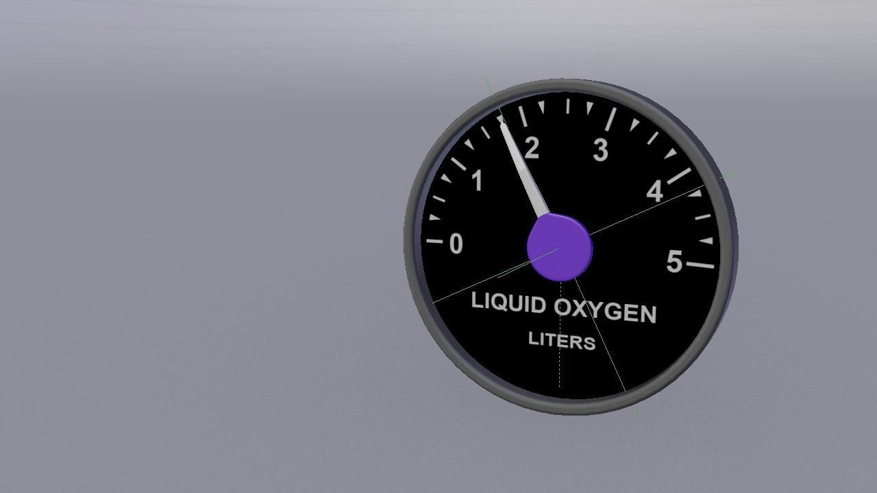 F16 Liquid Oxygen Indicator 3D model_7