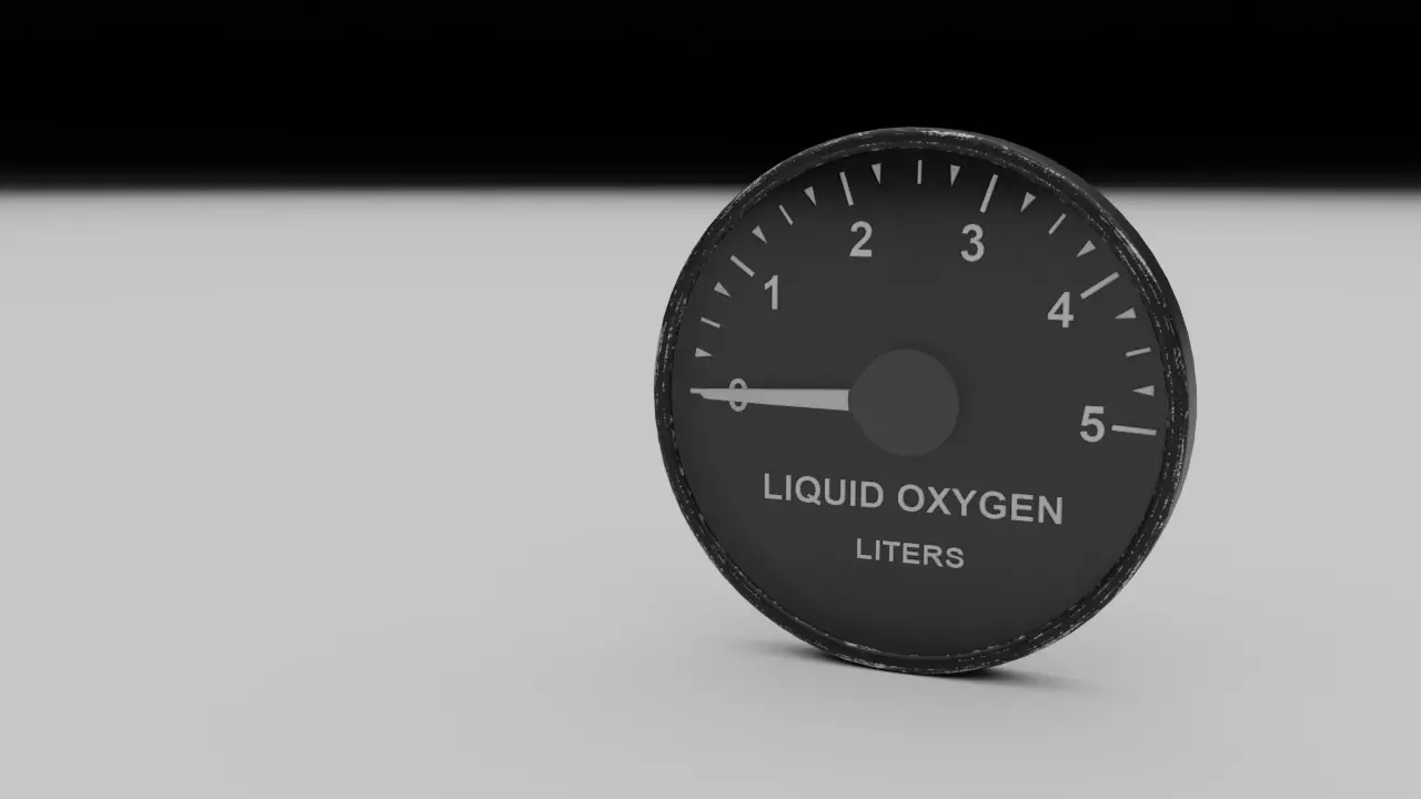 F16 Liquid Oxygen Indicator 3D model_0